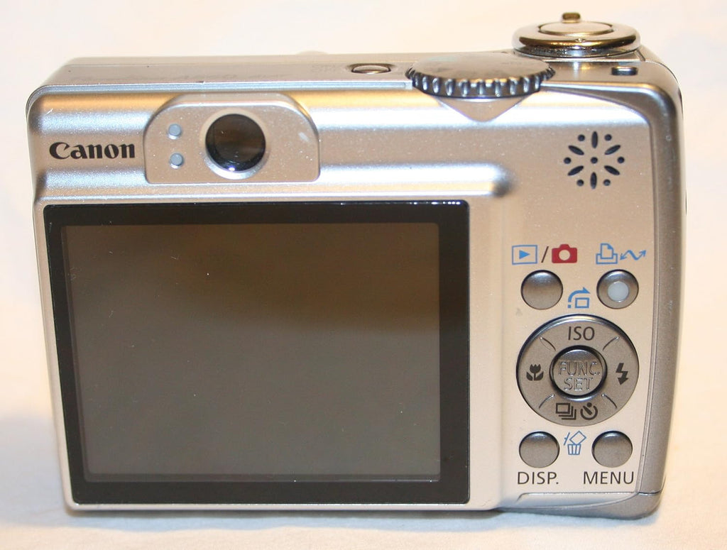 Canon PowerShot A560 7.1MP Digital Camera with 4x Optical Zoom (OLD MODEL), Silver (Renewed)