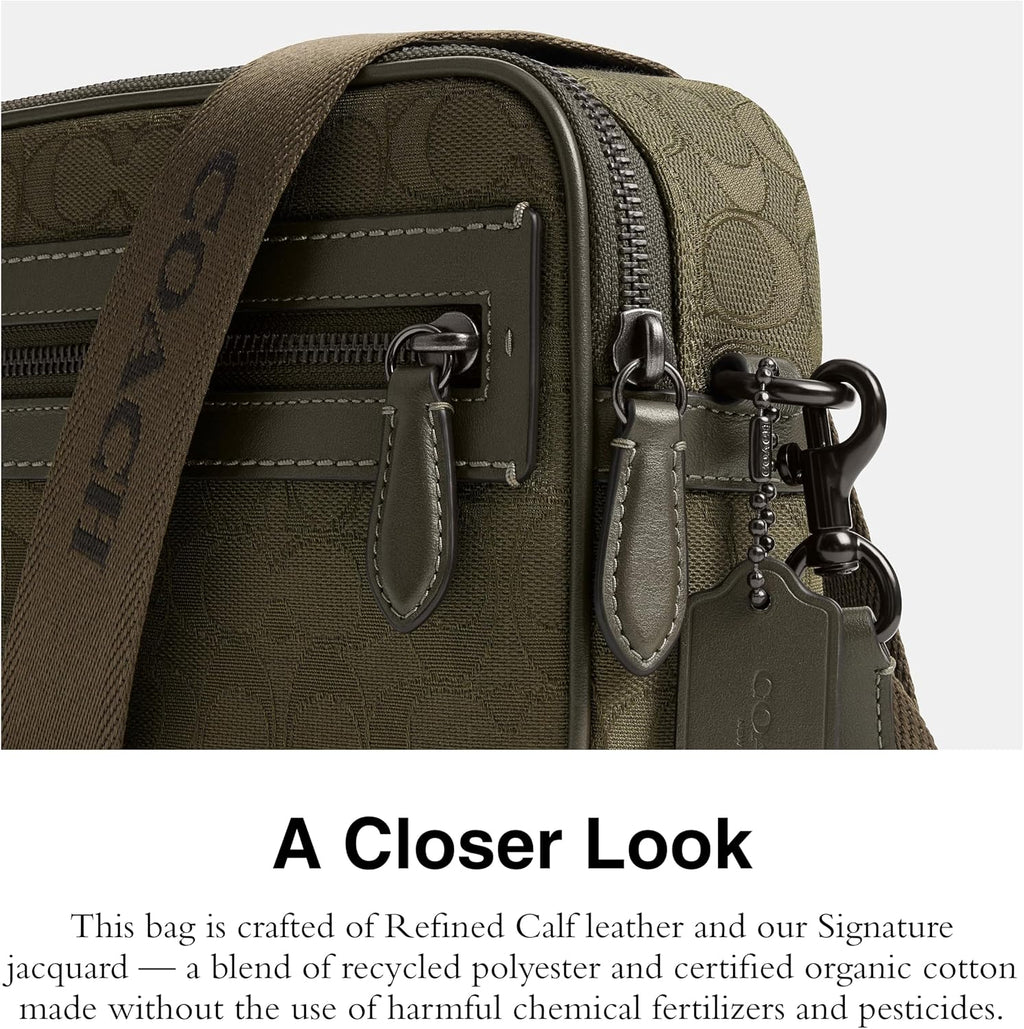 Coach Theo Camera Bag in Signature Jacquard