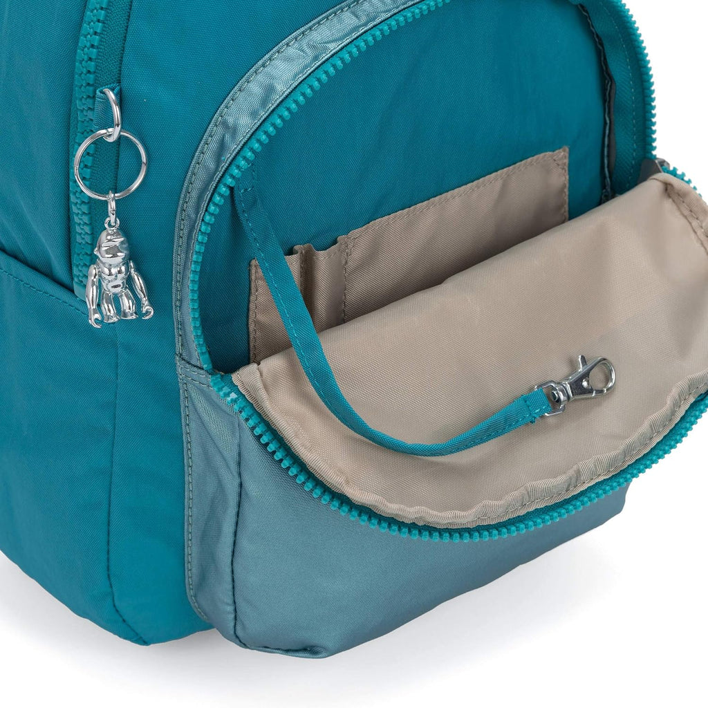 Kipling Women's Seoul 15' Laptop Backpack, Durable, Roomy with Padded Shoulder Straps, Built-In Protective Sleeve