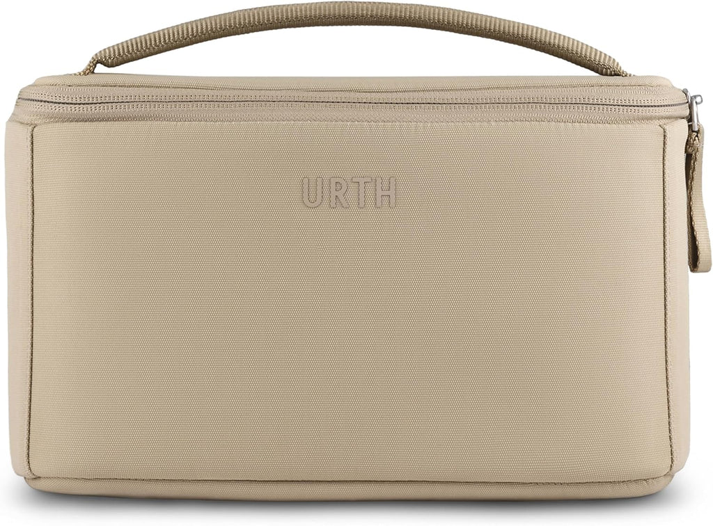 Urth Arkose 20L Modular Backpack + 3.7L Camera Insert - Water Resistant, Anti-Theft, Recycled Bag for DSLR/SLR/Mirrorless, 13-16 Inch Laptop in Beige