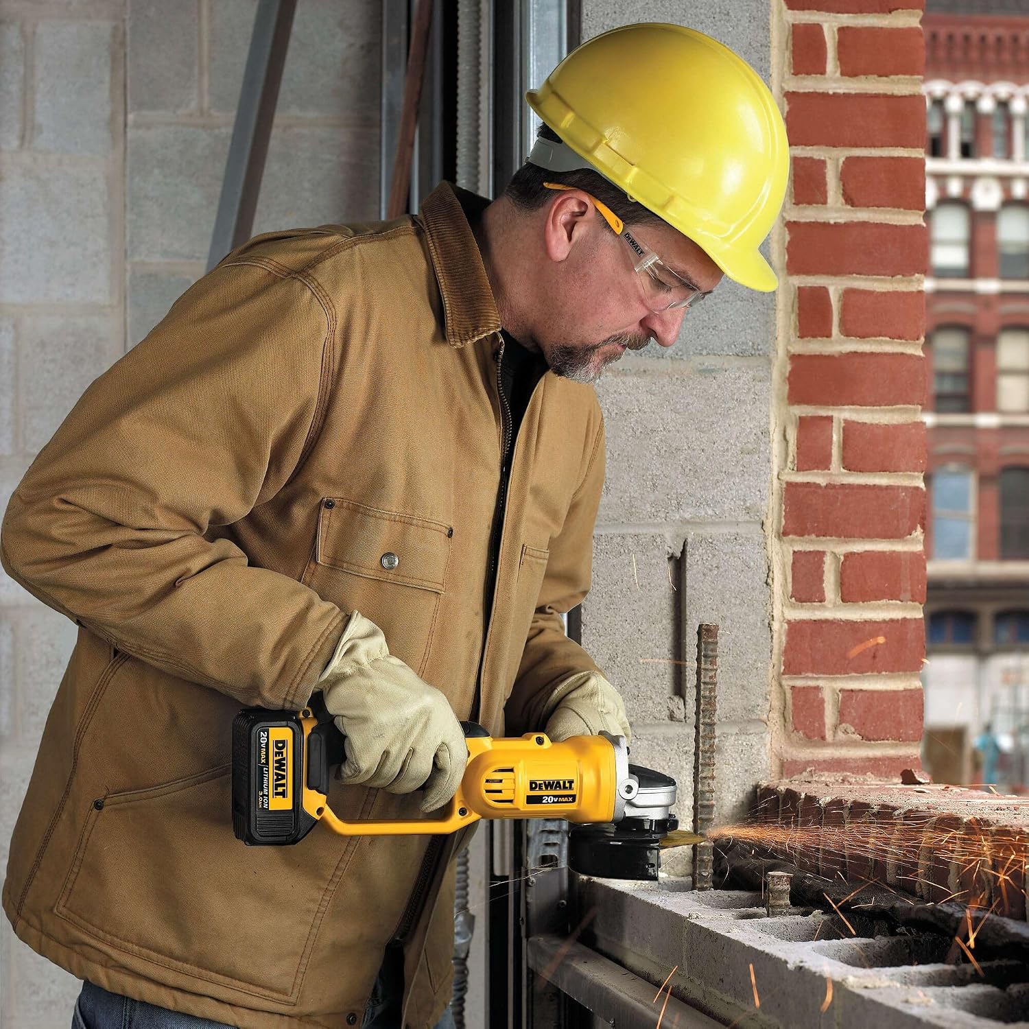 DEWALT DCG412B 20V MAX* Lithium Ion 4-1/2' Grinder (Tool Only)