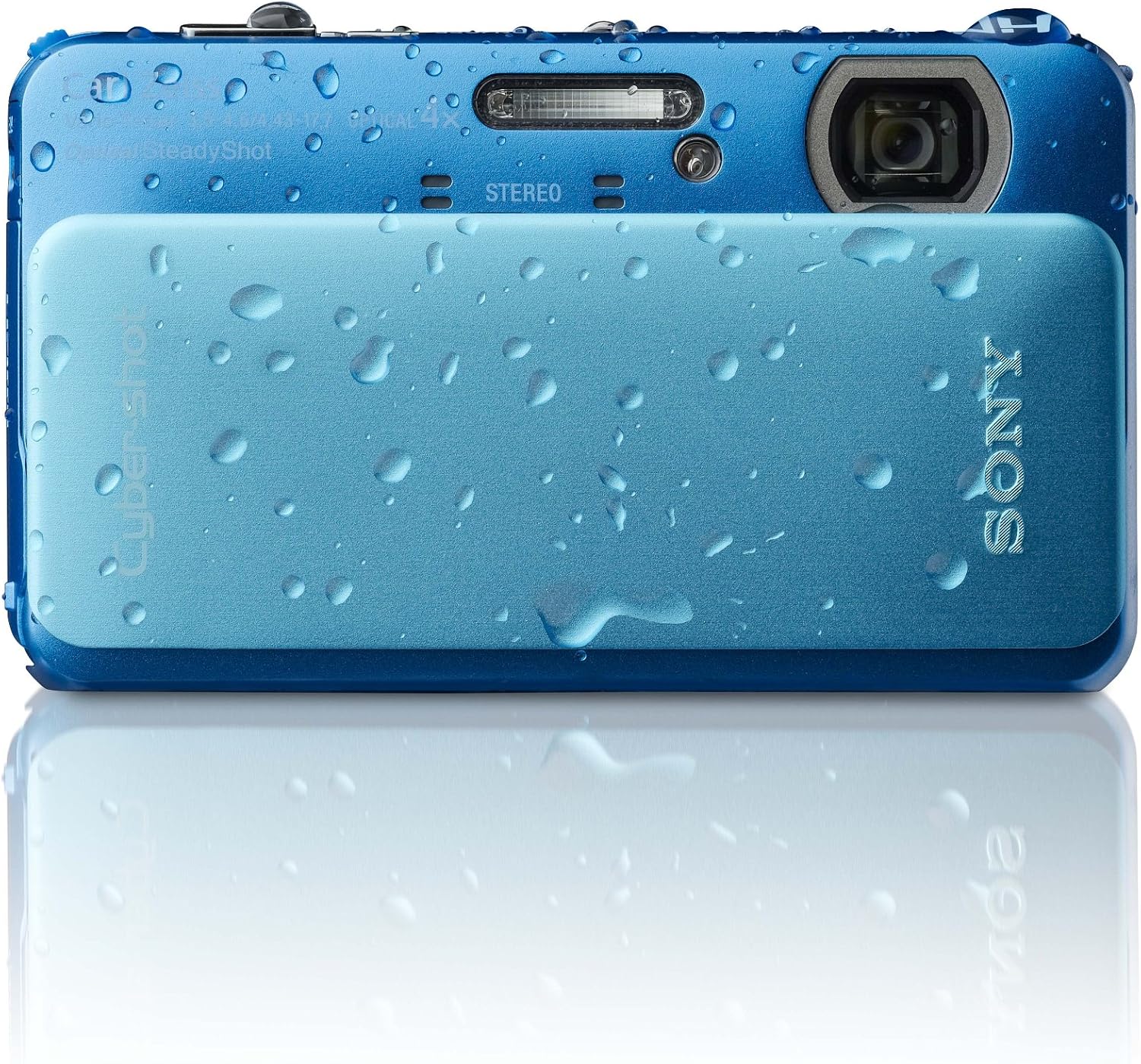 Sony Cyber-shot DSC-TX20 16.2 MP Exmor R CMOS Digital Camera with 4x Optical Zoom and 3.0-inch LCD (Blue) (2012 Model)