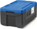 METRO Mightylite ML180-BU Top-Load Insulated Food Carrier - Professional-Grade Multipurpose Pan Carrier, Insulated Cooler and Catering Food Warmer - 30 qt or 3 Pan Capacity - Blue