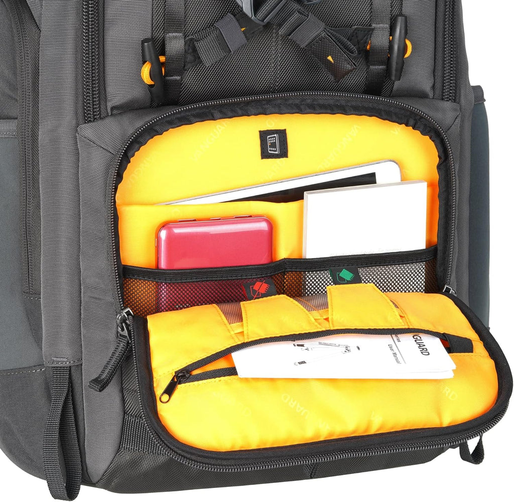 VANGUARD Alta Sky 62 Camera Backpack for up to 600 mm lens attached to a DSLR or Full-Frame Mirrorless Body