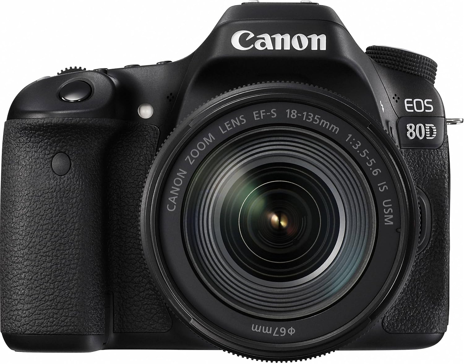 Canon Digital SLR Camera Body [EOS 80D] and EF-S 18-135mm f/3.5-5.6 Image Stabilization USM Lens with 24.2 Megapixel (APS-C) CMOS Sensor and Dual Pixel CMOS AF (Black)