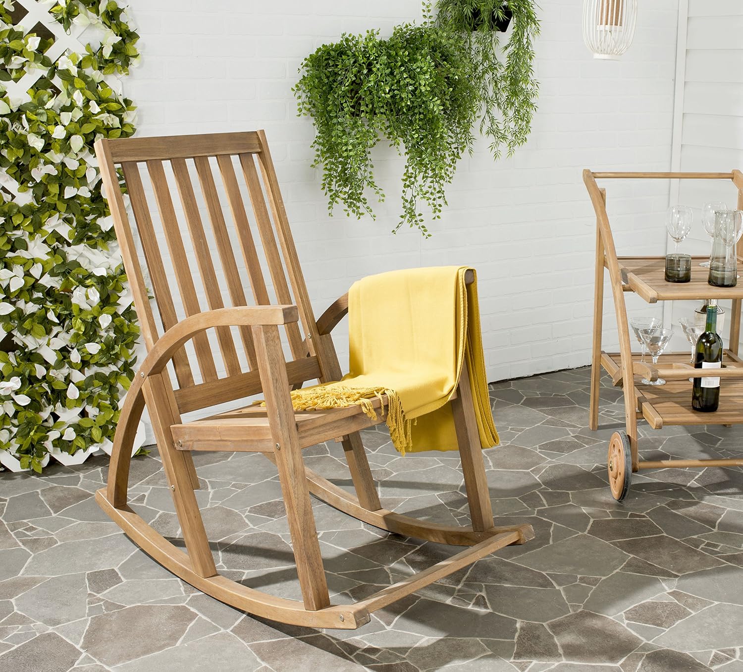 Safavieh Outdoor Collection Clayton Look Rocking Chair