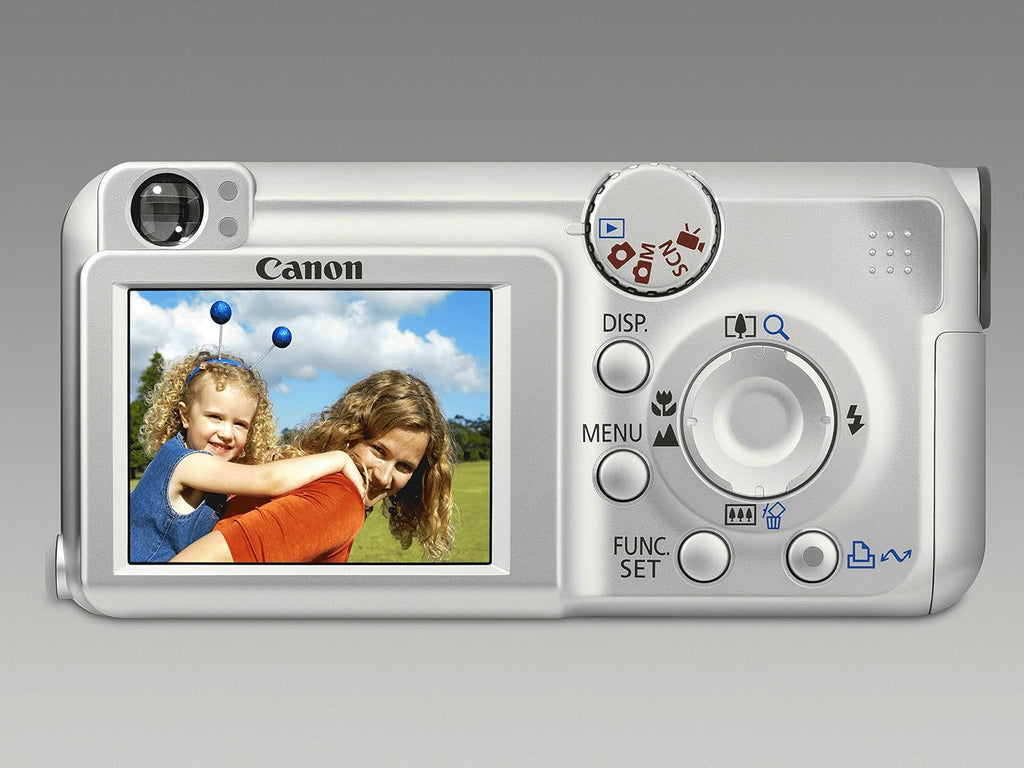 Canon PowerShot A460 5.0MP Digital Camera with 4x Optical Zoom (Silver)