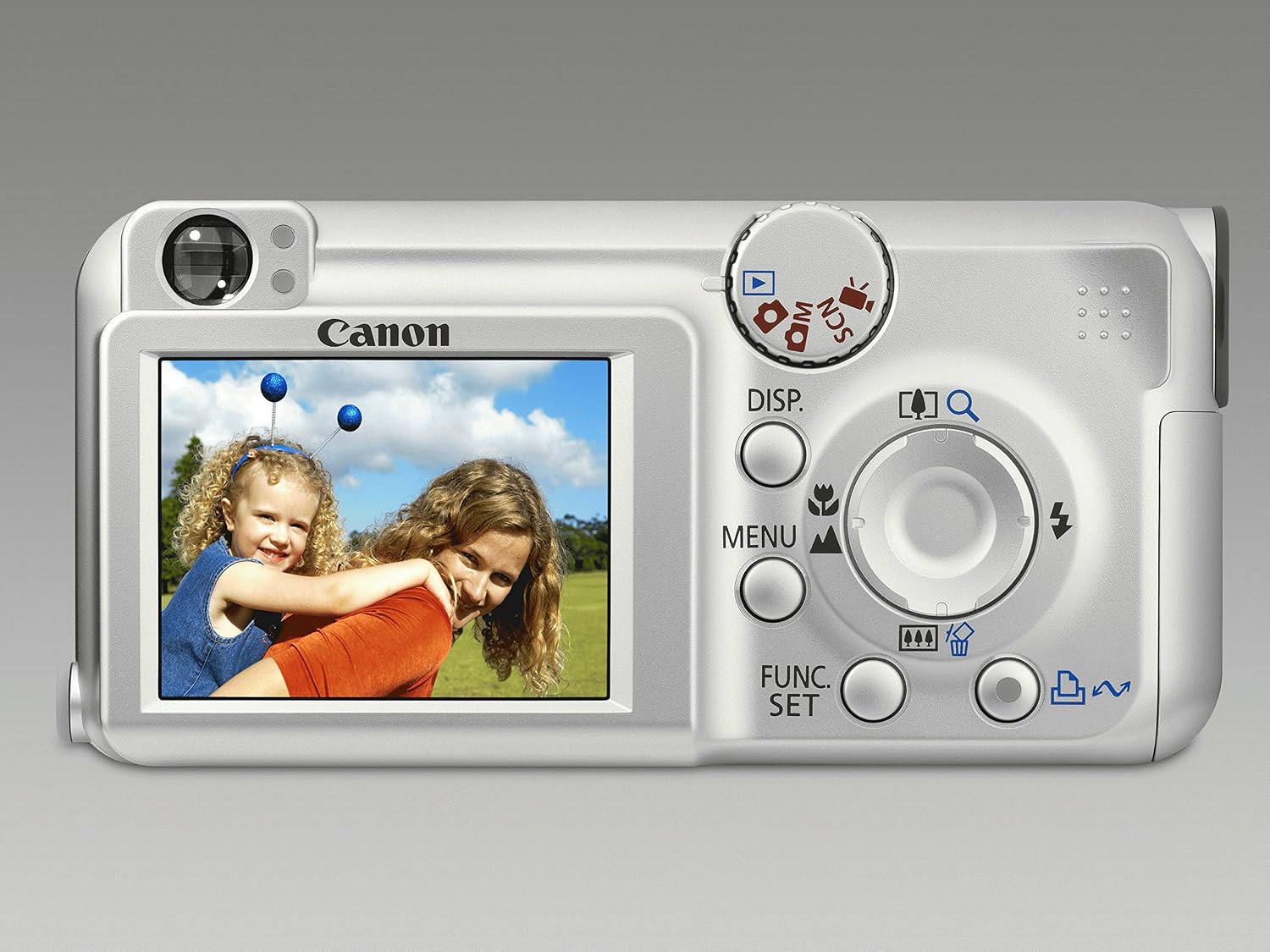 Canon PowerShot A460 5.0MP Digital Camera with 4x Optical Zoom (Silver)