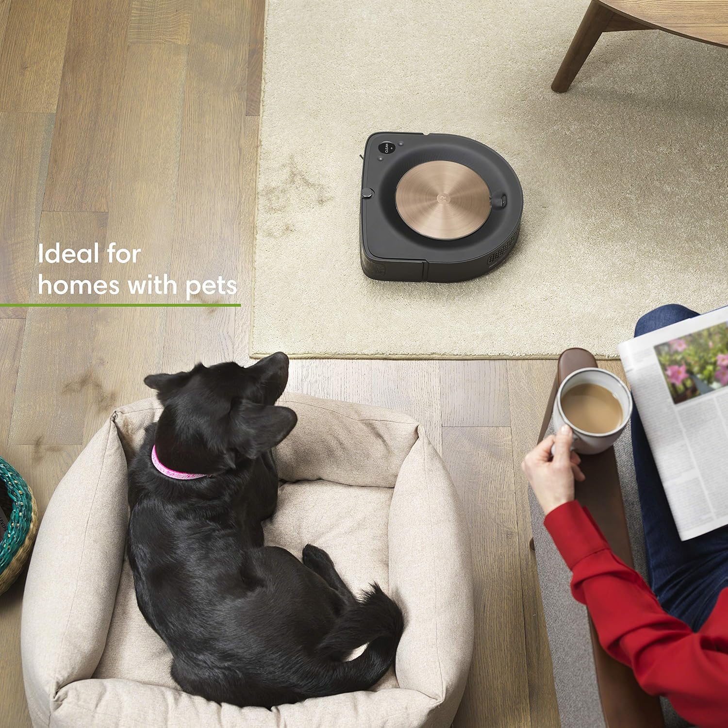 iRobot Roomba s9+ (9550) Robot Vacuum & Braava Jet m6 (6112) Robot Mop Bundle - Wi-Fi Connected, Smart Mapping, Powerful Suction, Precision Jet Spray, Corners & Edges, Ideal for Multiple Rooms